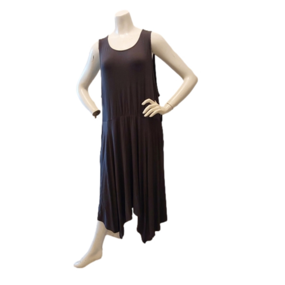 Torrid‎  ACAS GREY JERSEY HANKY HEM DRESS SIZE 3X